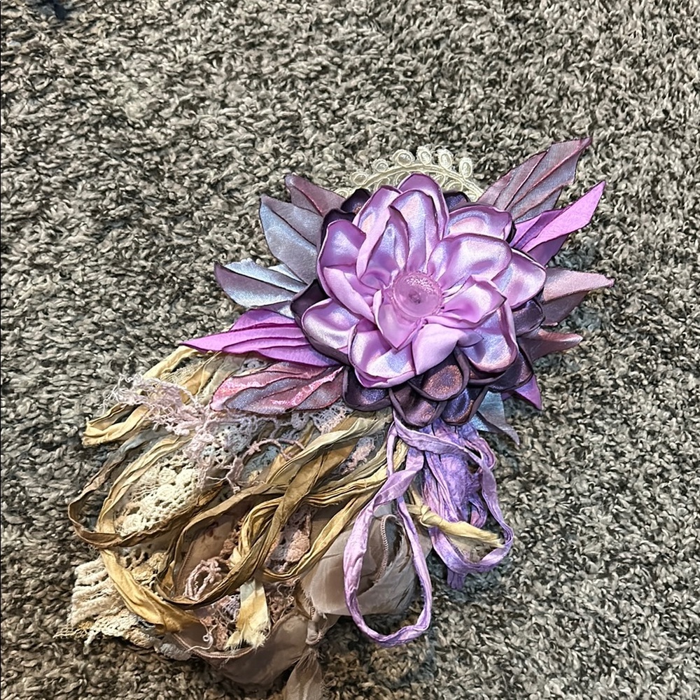 Beautiful spring flower pin